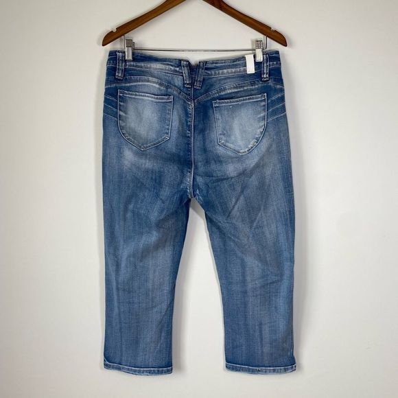 YMI Cropped Jeans Sz 31 - Picture 2 of 14